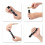 Practical Aluminum Alloy Thumb Push Button Pepper Grinder for Salt, Spices & External Grinding 4