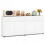 Costway Sideboard Buffet Cabinet with Storage Industrial Coffee Bar Cabinet 1