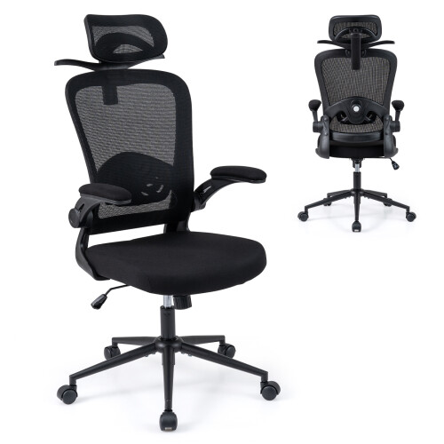 Costway Ergonomic Office Chair Adjustable Lumbar Support