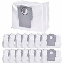 Paquete de 14 bolsas para aspiradoras robot con estaciones de vaciado automático, capacidad de 3 litros, bolsas de repuesto duraderas.
