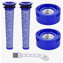 Juego de 2 filtros HEPA premotor y postmotor para aspiradoras inalámbricas V8 y V7