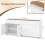 Costway Sideboard Buffet Cabinet with Storage Industrial Coffee Bar Cabinet 3