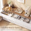 Costway Sideboard Buffet Cabinet with Storage Industrial Coffee Bar Cabinet 6