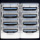 48PCS  Blades Refills for Men, Manual Razor Replacement Blades 4