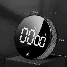 Großer magnetischer digitaler LED-Küchentimer für Kochen, Backen, Fitness und Unterricht