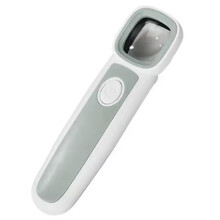 50-fache multifunktionale Handlupe mit LED-Beleuchtung und UV-Violettlampe zum Lesen