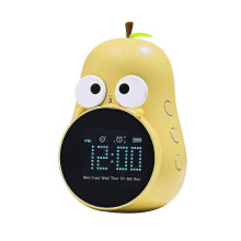 Lustiger Wecker mit Cartoon-Stimme für Kinder, elektronischer Wecker mit Schlummerfunktion und Countdown-Timer, Yali