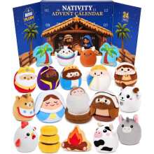 Nativity Advent Calendar 2026 for Kids Toddlers Adults, 24 Day Holiday Gift
