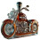 3D motorcykelformet glaskaraffel, 325 ml (11 oz), whiskyflaskedesign, 3D-gravering 1