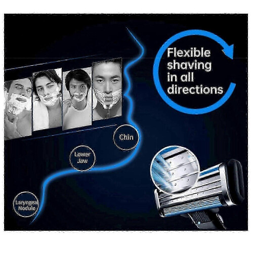 48PCS  Blades Refills for Men, Manual Razor Replacement Blades 1