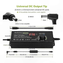 Einstellbares 3-36V 4A 144W Netzteil mit variablen Spannungsoptionen
