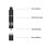 Practical Aluminum Alloy Thumb Push Button Pepper Grinder for Salt, Spices & External Grinding 5