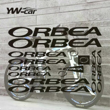 Unikátní 1 sada samolepek na rám kola ORBEA - dekorace pro horská/silniční kola | 32cm20cm vinylové samolepky pro úpravu