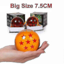 Křišťálové koule 7,5 cm velká velikost 1 2 3 4 5 6 7 hvězdné koule klasické akční figurky hračky novinka dárek