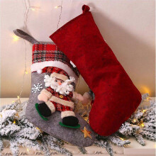 Christmas Stocking Santa Sack Gift Candy Bag Christmas Socks Christmas Decorations Christmas Tree Decor Xmas New Year