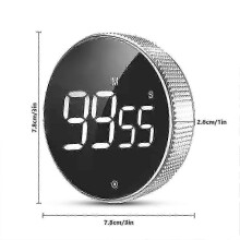 Grote magnetische digitale LED-keukentimer voor koken, bakken, fitness en in de klas.