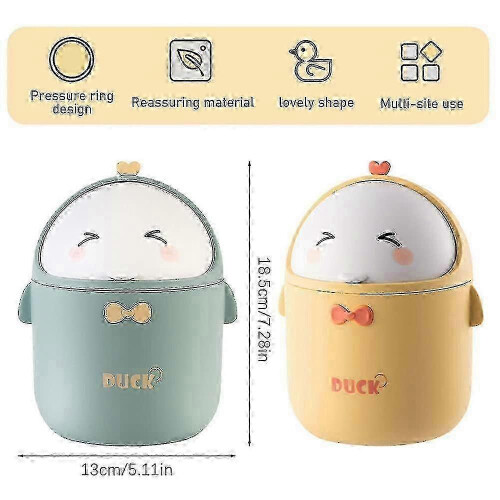 Desk Bin, Mini Bin, Small Bin, Kitchen Bin Bedroom Bin Desktop Trash Can Small Desktop Trash Can Bat 1