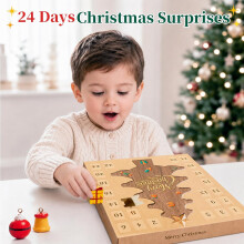 Weihnachtsbaum-Adventskalender 2026 für Kinder und Erwachsene, 24-tägiges Countdown-Geschenk