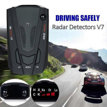 Radar Detector, City/Highway Mode 360 Degree Detection Radar Detectors with LED Display for Cars, Voice Alert and Car Speed Alarm System