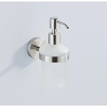 Distributeur de savon liquide mural, acier inoxydable 304, 200 ml, pour salle de bain et cuisine, idéal pour la maison