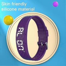 Elegante reloj inteligente con alarma vibratoria, pulsera silenciosa con monitorización del sueño para hombres y mujeres. Diseño elega