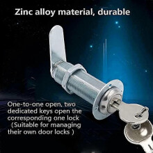 2 Pack Extra Long RV Cam Lock 2 Inch Weather Resistant for Drawer Door CH751
