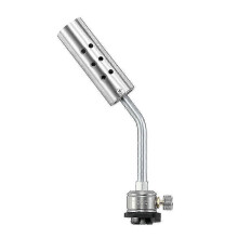 Stainless Steel Camping Blow Torch High Heat Adjustable Flame Butane Gas Compatible Durable Compact Design for Outdoor Cooking and DI 26-27