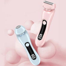 Women's Electric Shaver with LCD Display Wet & Dry, Painless Hair Removal for Legs, Bikini, Face & Sensitive Areas