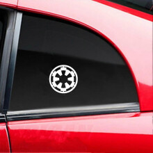 pezzi di adesivi decorativi per carrozzeria, paraurti e finestrini dell'Impero Galattico di Star Wars Mengxi [jkw]