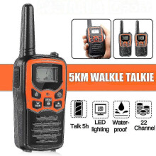 Ricetrasmittenti sportive per esterni a lungo raggio, con portata fino a 8 km in campo aperto, 8/22 canali FRS/PMR/GMRS.