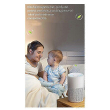 Household Mini Desktop Air Purifier with HEPA Filter and Air Freshener - Portable Air Cleaner for Homes and Offices