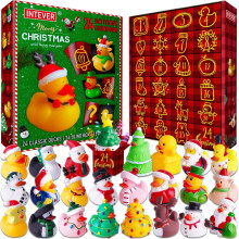 Intever Adventskalender Jul 2026, 24 dagar av överraskande gummiankor