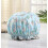 Shower Caps 2 Pack Waterproof Double Layers Caps Elastic,flamingo 4
