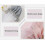 Shower Caps 2 Pack Waterproof Double Layers Caps Elastic,flamingo 3