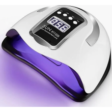UV-LED-Nagellampe für Gelnägel, 280 W, 66 LEDs, Nageltrockner mit 4 Timern, LCD-Display und intelligentem Sensor