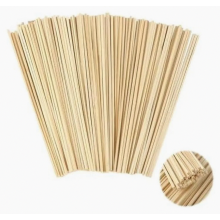 300 Zuckerwattestäbchen, 30 cm x 4 mm Holzstäbchen für Tee, Kaffee, Bastelarbeiten, Modellbau und Dekorationen