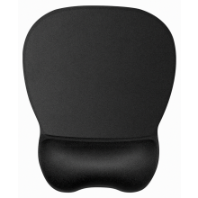 Ergonomisches Gel-Mauspad mit Handgelenkstütze, rutschfeste Polyurethan-Unterseite für komfortable Nutzung am Computer im Büro und zu Hause,