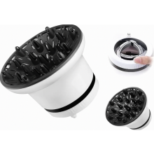 Universeel verstelbaar föhnopzetstuk met diffuser voor krullend en golvend haar, stylingaccessoire