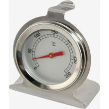 Ofenthermometer aus Edelstahl, Temperaturanzeige von 0 bis 300 C zum Backen, Braten und Grillen