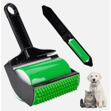Wiederverwendbare Tierhaarentfernerrolle, 2er-Pack Fusselrolle für Hunde- und Katzenhaare, Sofa, Bett, Kleidung, Autositze