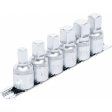 Oil Service Wrench Set, 6 Piece, 12.5 mm 1/2 Inch Drive, Engine Maintenance Tool Kit for Cars