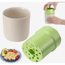 Manual Rotary Fruit Grater, Handheld Apple Slicer for Apples, Pears, Potatoes and Ice Cream