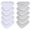 10 Pack Microfibre Steam Cleaner Replacement Pads, Machine Washable Mop Covers for Home Cleaning 1
