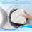 10 Pack Microfibre Steam Cleaner Replacement Pads, Machine Washable Mop Covers for Home Cleaning 5