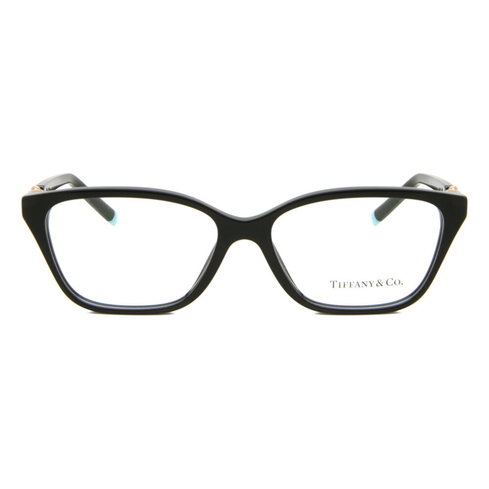 Tiffany Women's Black Woman Tf2229 8420 Optical Frames Acetate Squared Normal - Image 2