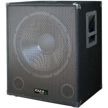 Ibiza, Subwoofer biamplificado, 38 cm, 15 pol, 800 W, para sistema de sonorização