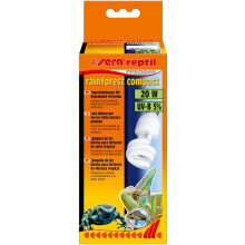 Sera Reptil Rainforest Compact, lâmpada de 20 W, iluminação para terrários de selva tropical