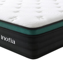 Inofia Double Mattresses 4FT6 10.6 Inch Hybrid Mattress Pocket Spring