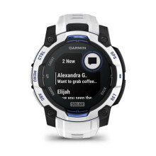 Garmin Instinct 3 Solar watch 45mm white
