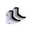 Champion Champion BASICS NOS Accessories Junior 6-Pack Socks, Crew, Navy Blue,9-11 UK 2